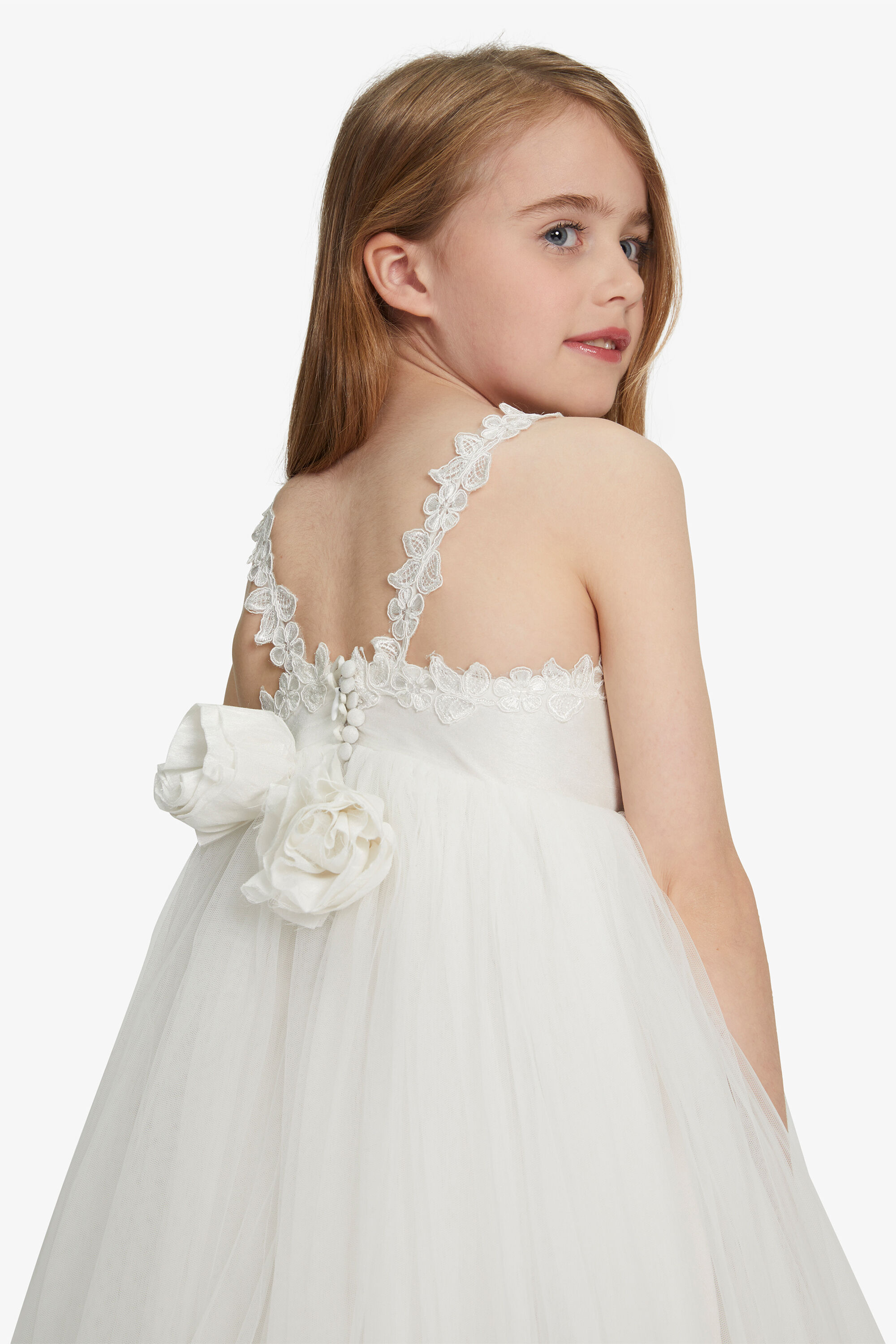Bardot flower girl dress 2025