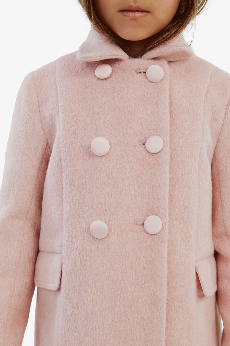 Girls Ellia Wool Coat