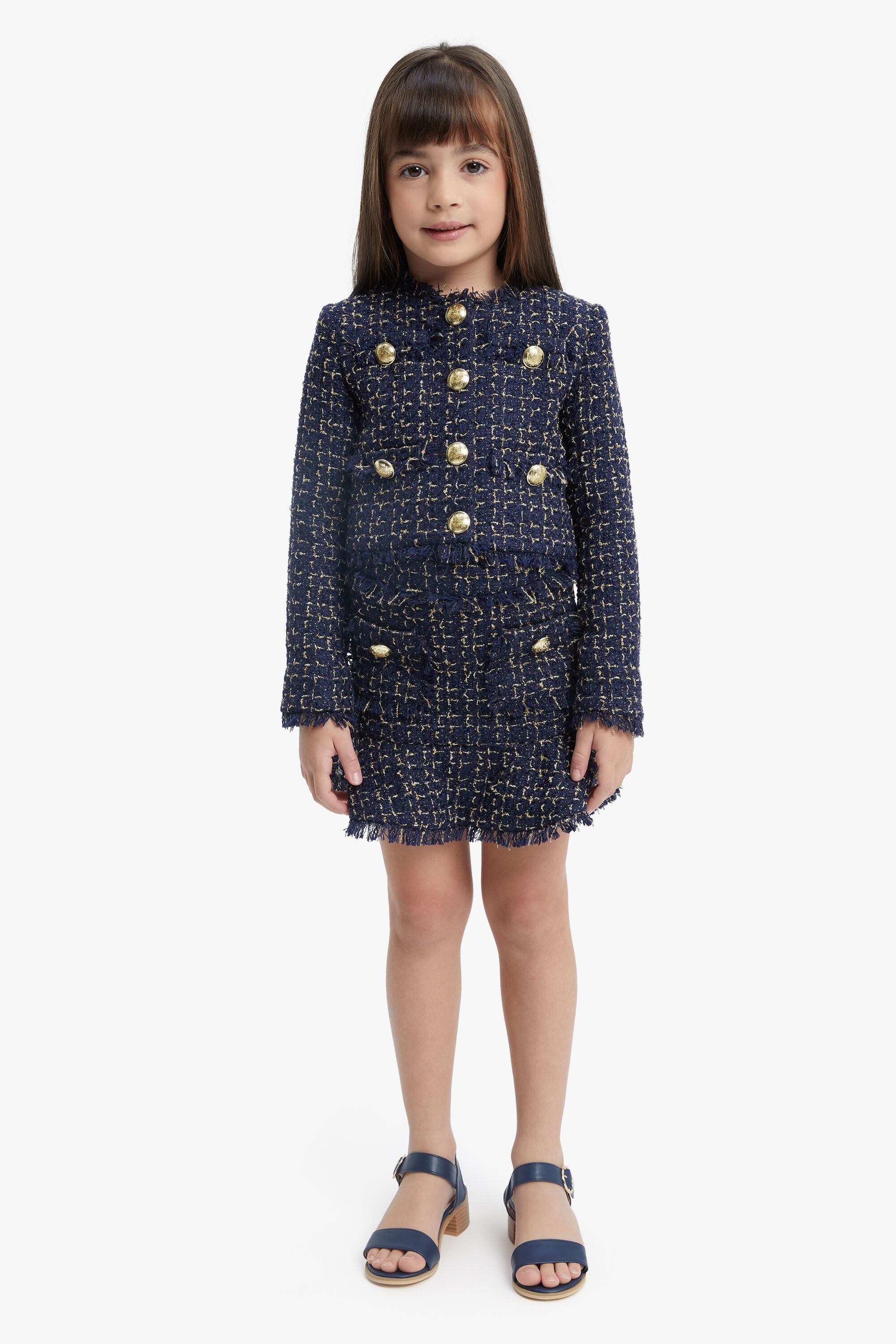 Bardot junior navy dress online