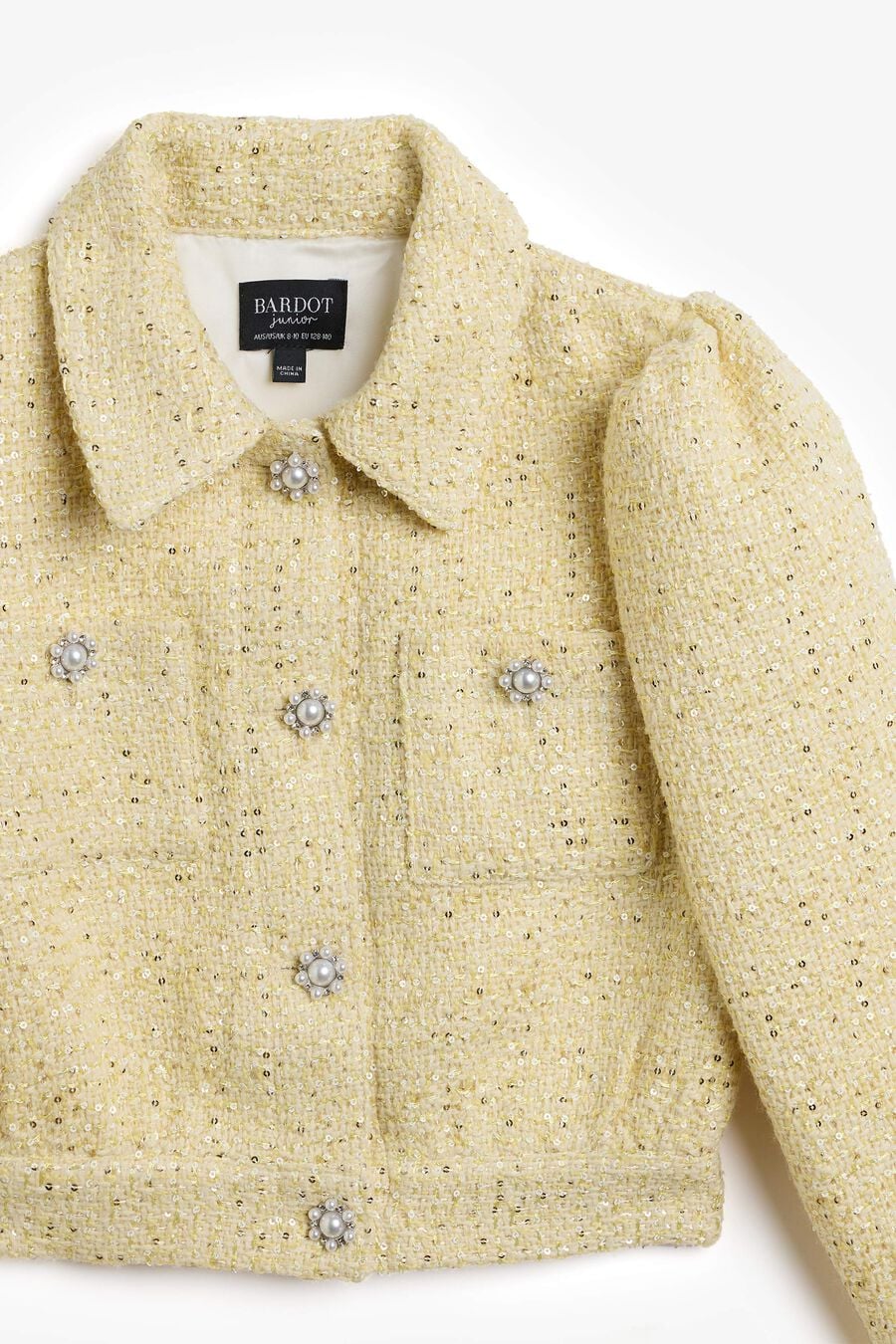 Girls Blair Sequin Boucle Set