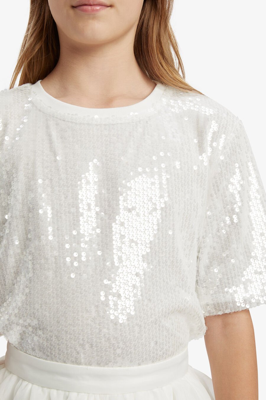 Girls Stella Sequin Tee