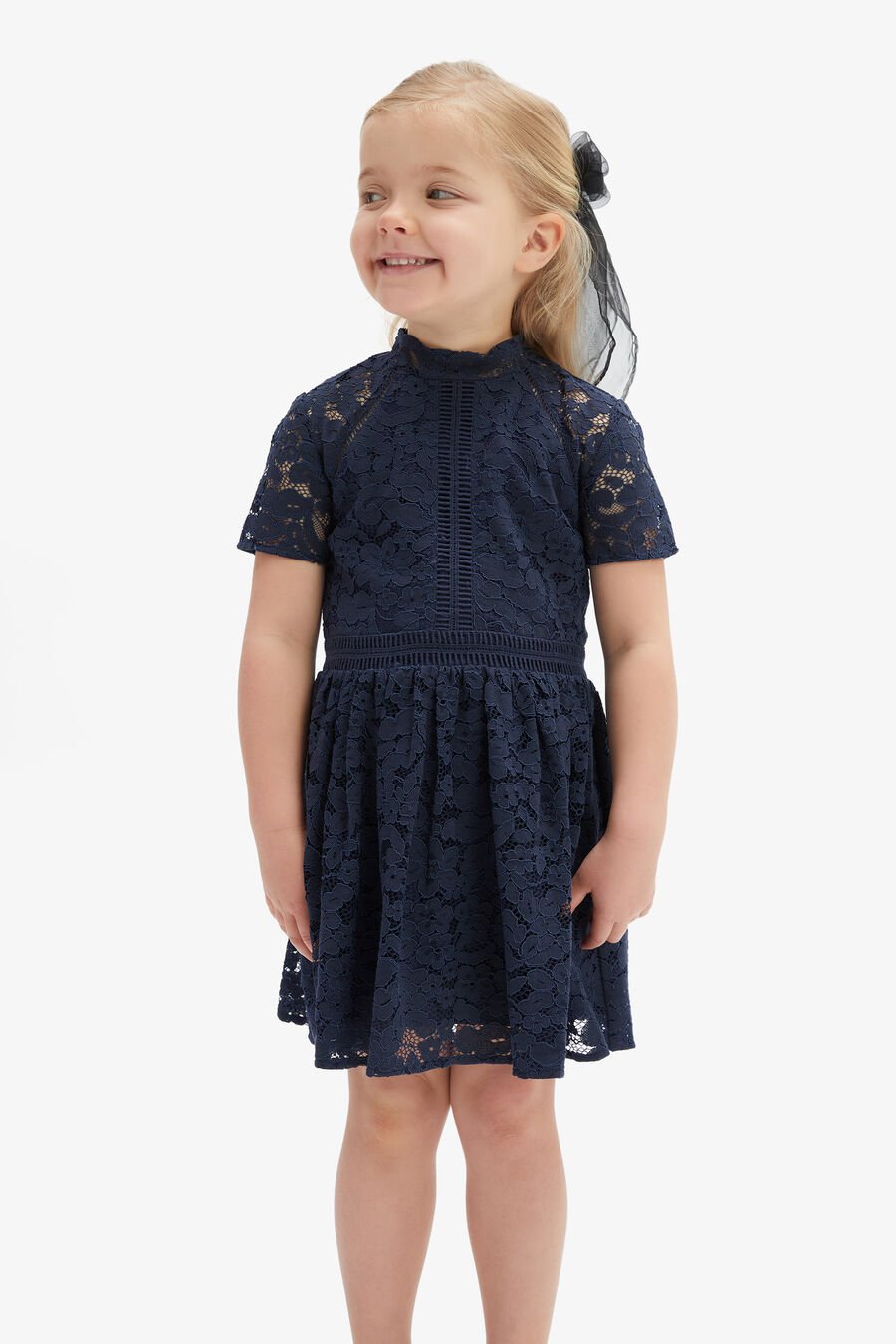 Girls Mila Mini Lace Dress