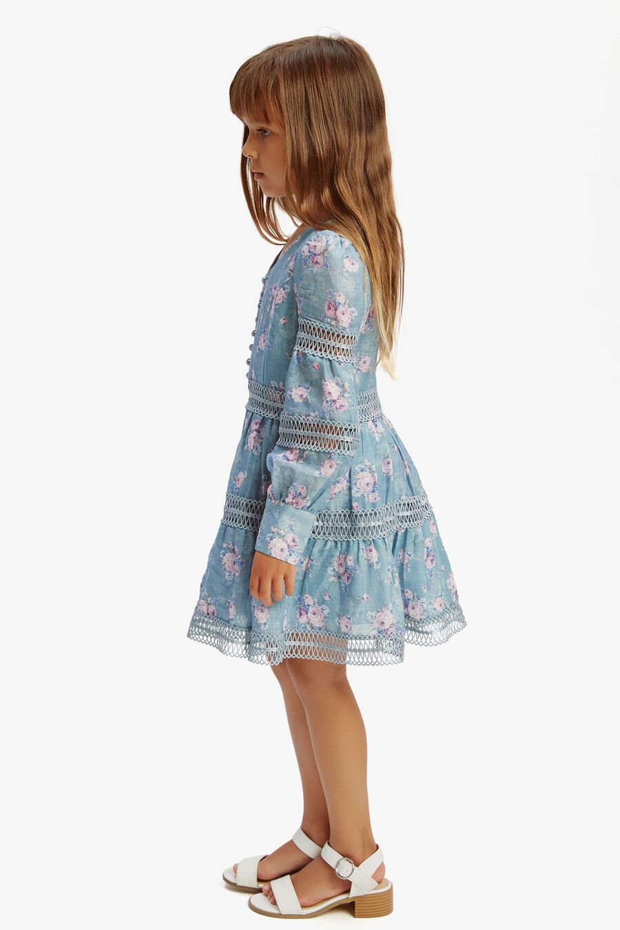 Girls Venice Floral Mini Dress
