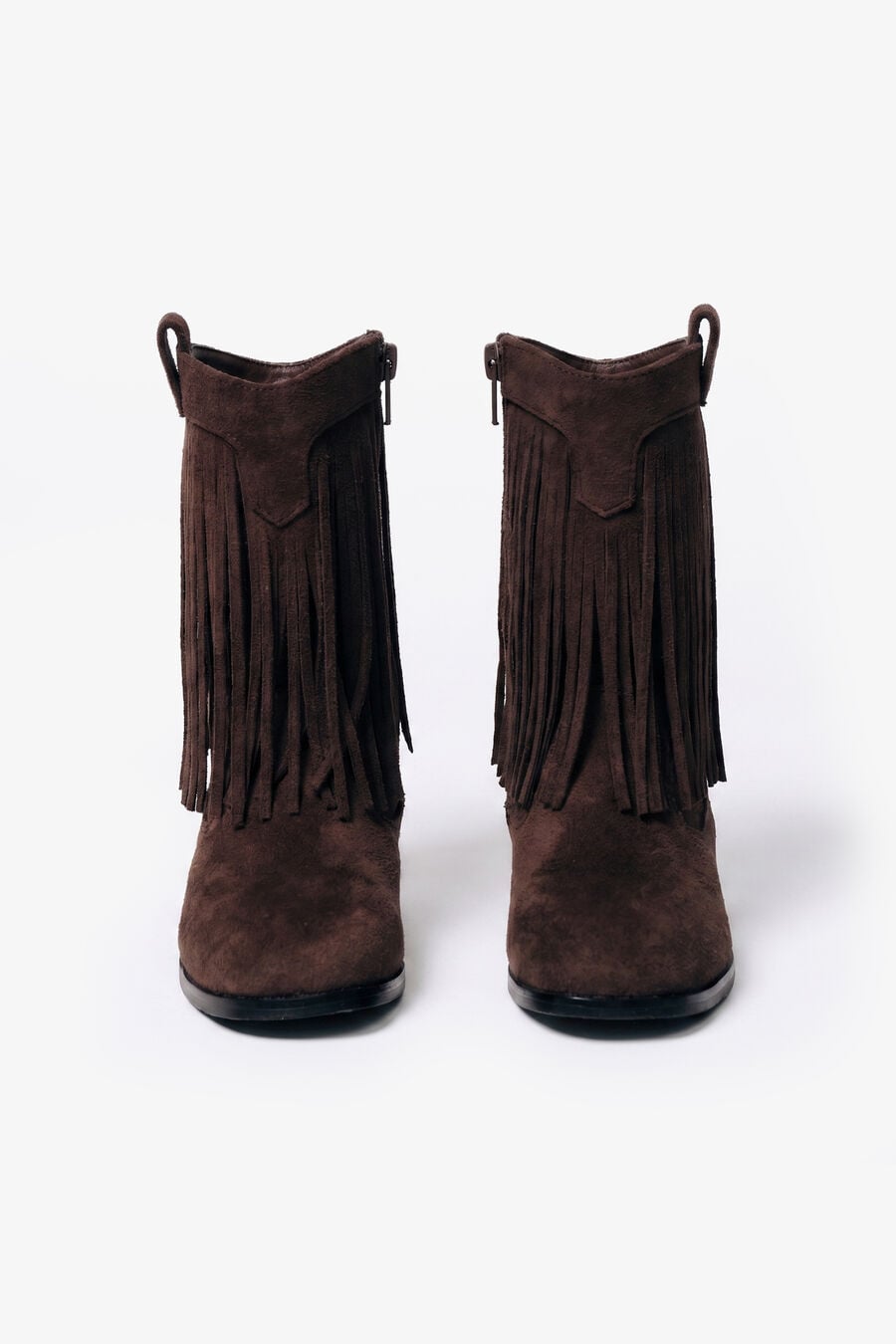 Girls Suede Fringe Boot