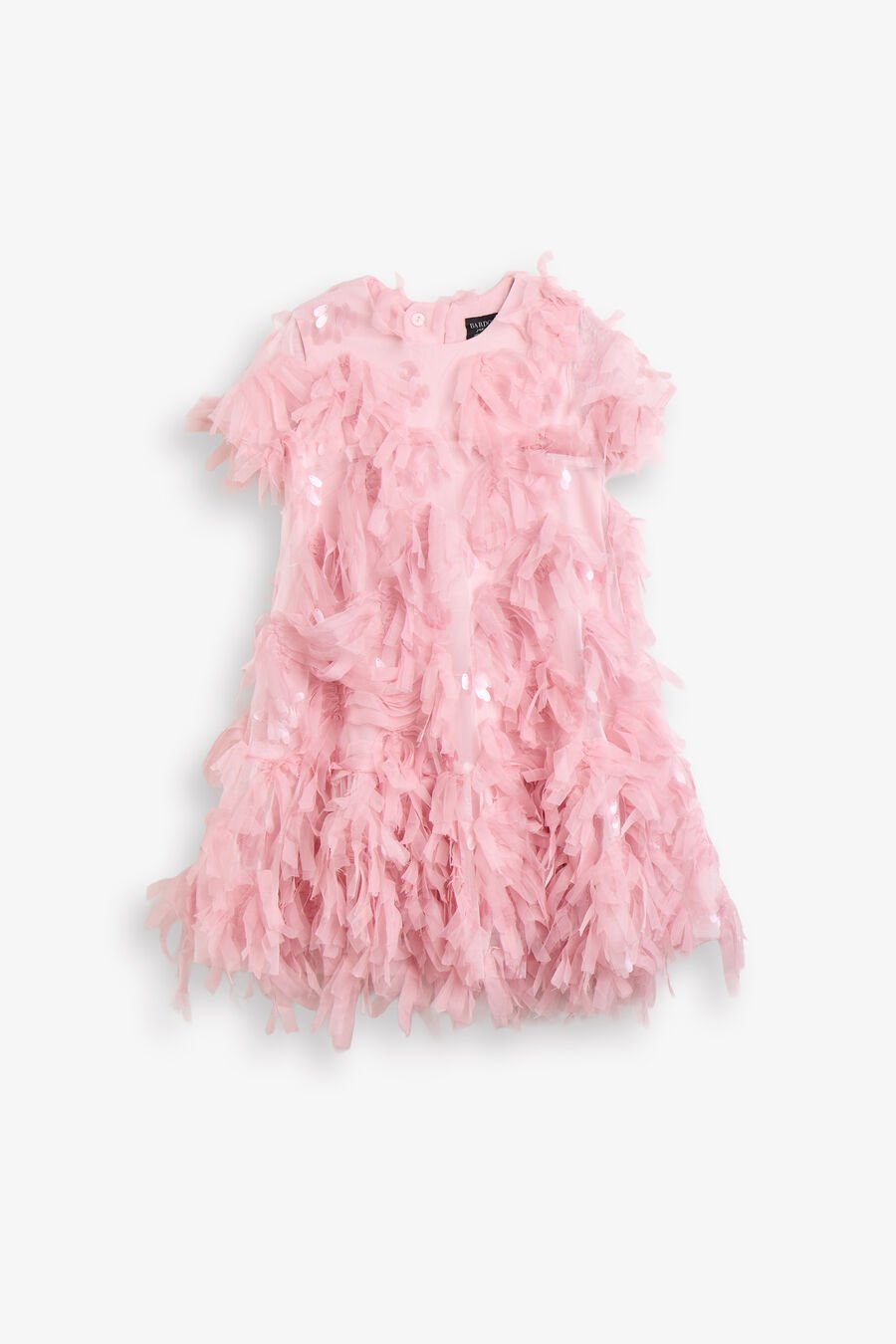 MALLORY TIERED DRESS in colour PETAL PINK