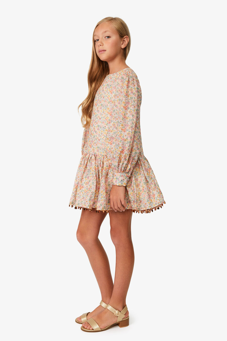 AMELIA DITSY MINI DRESS in colour Garden Ditsy