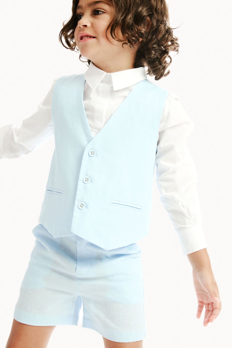 CHARLES SHORT in colour BLUE BAY