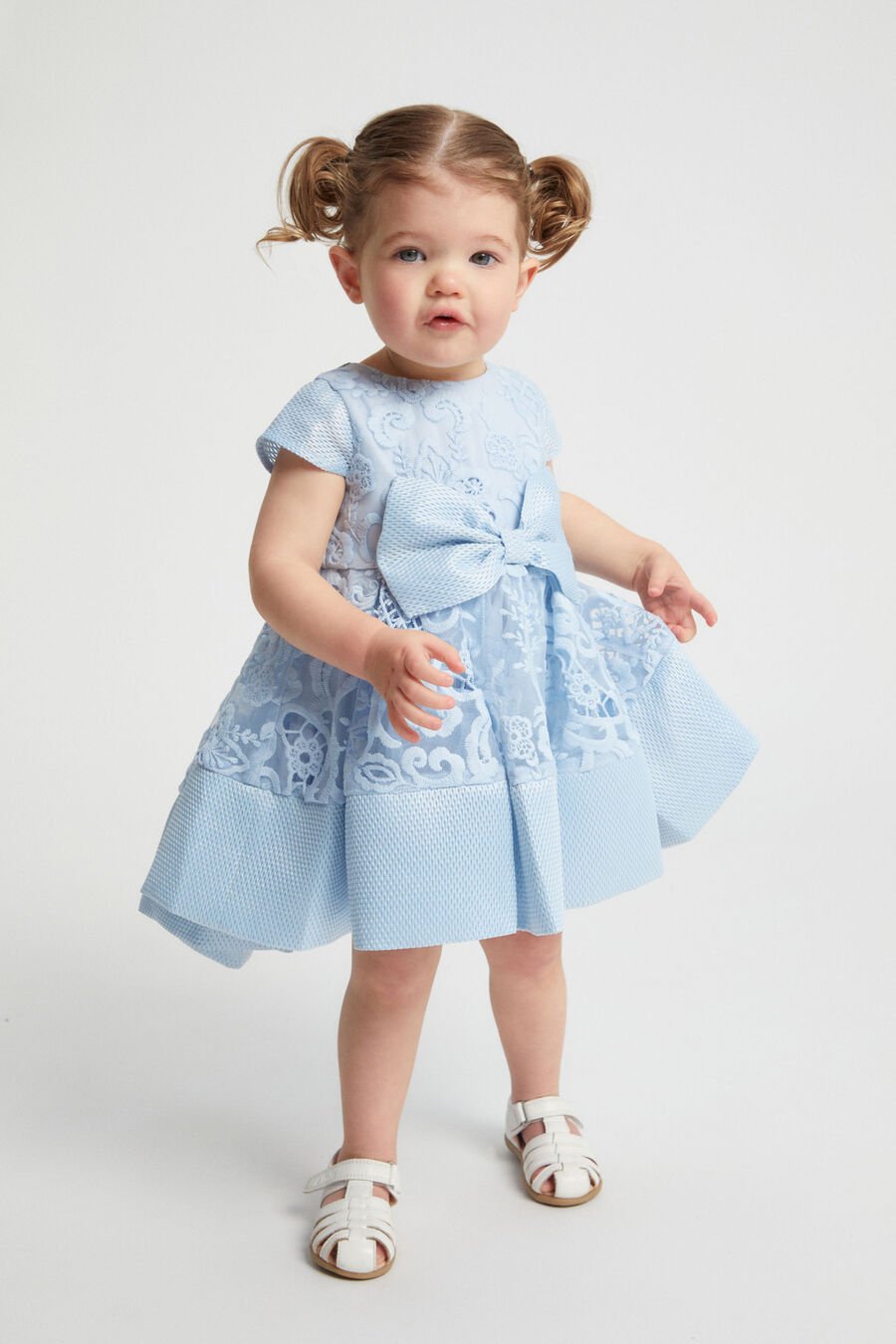 AVA STARLET DRESS in colour SKY BLUE