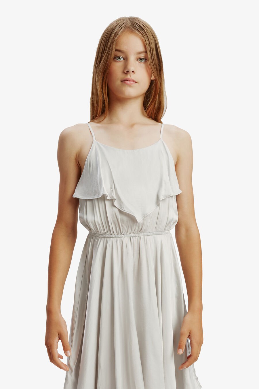 ADDY HANKY DRESS in colour SILVER