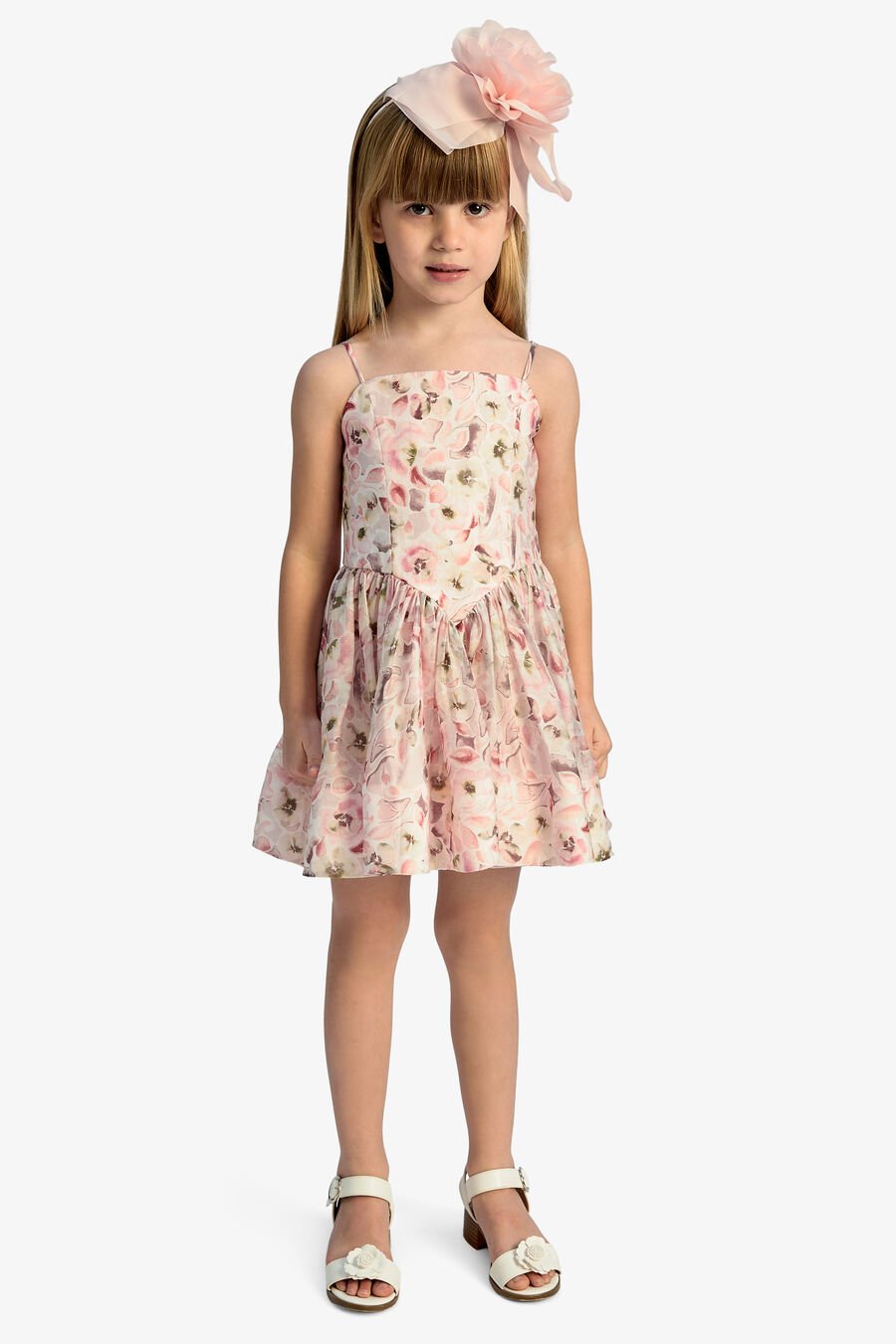MARABELLA MINI DRESS in colour PINK FLORA