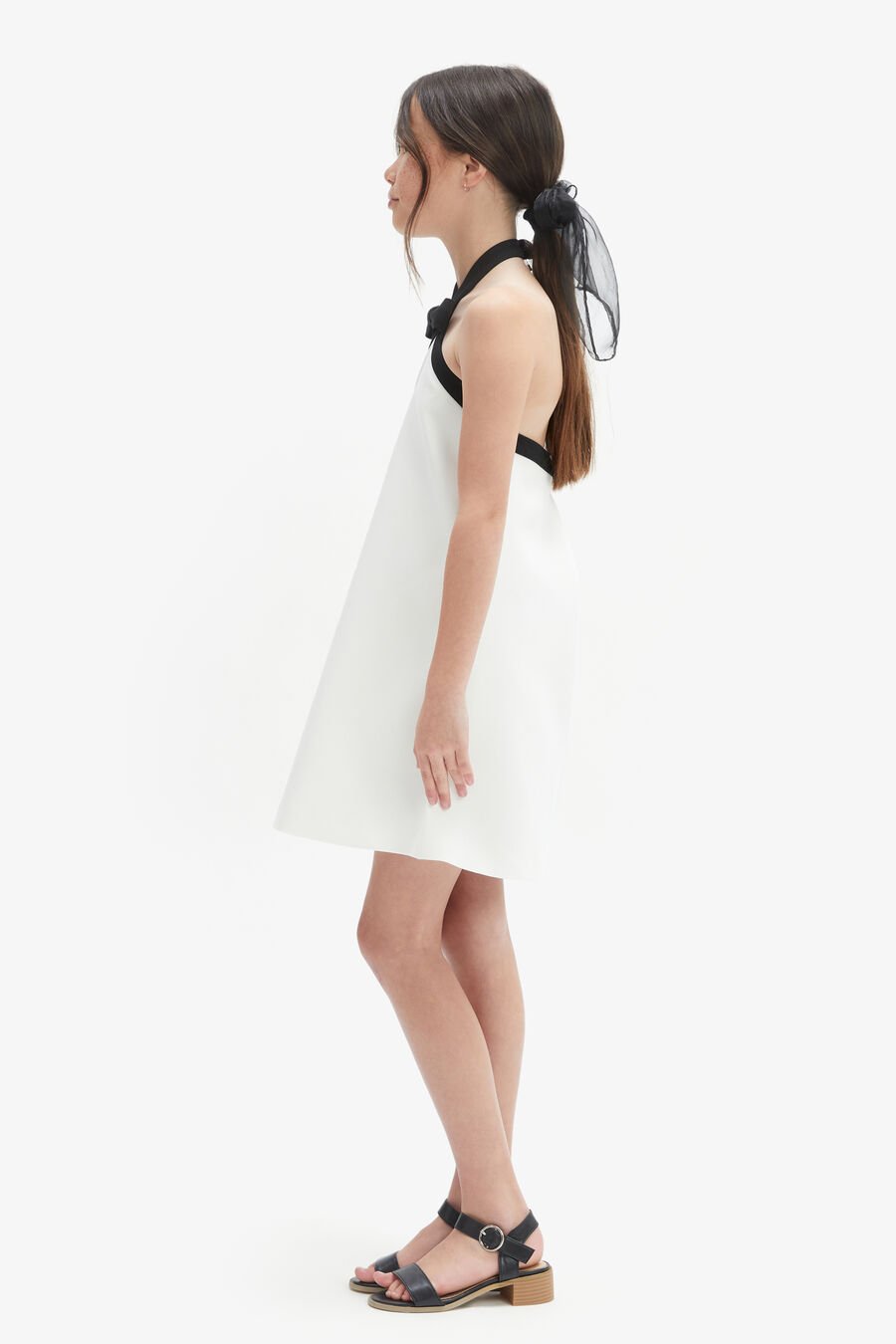 TIFFANY MINI DRESS in colour Orchid White