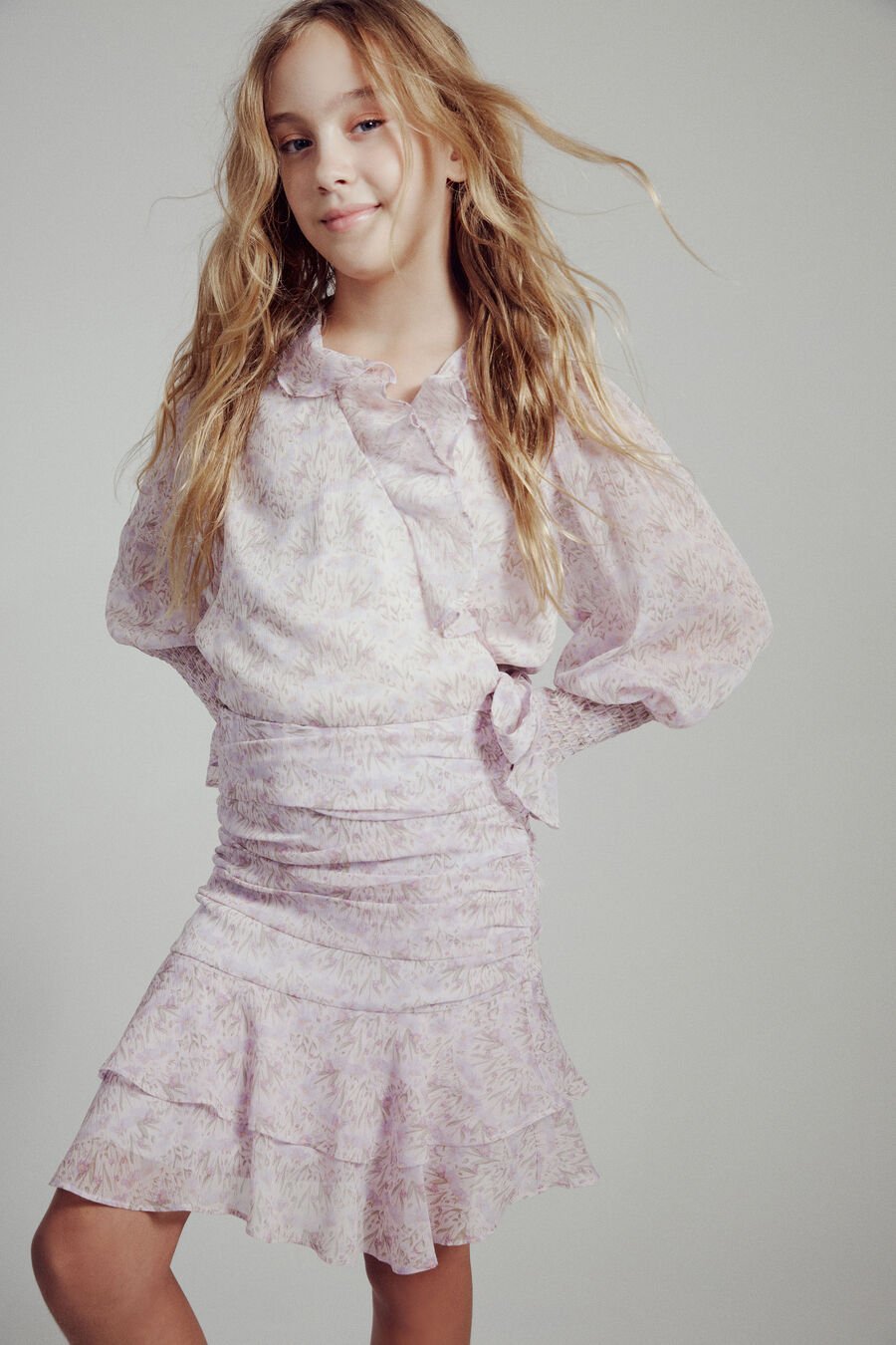 Girls Georgie Floral Top