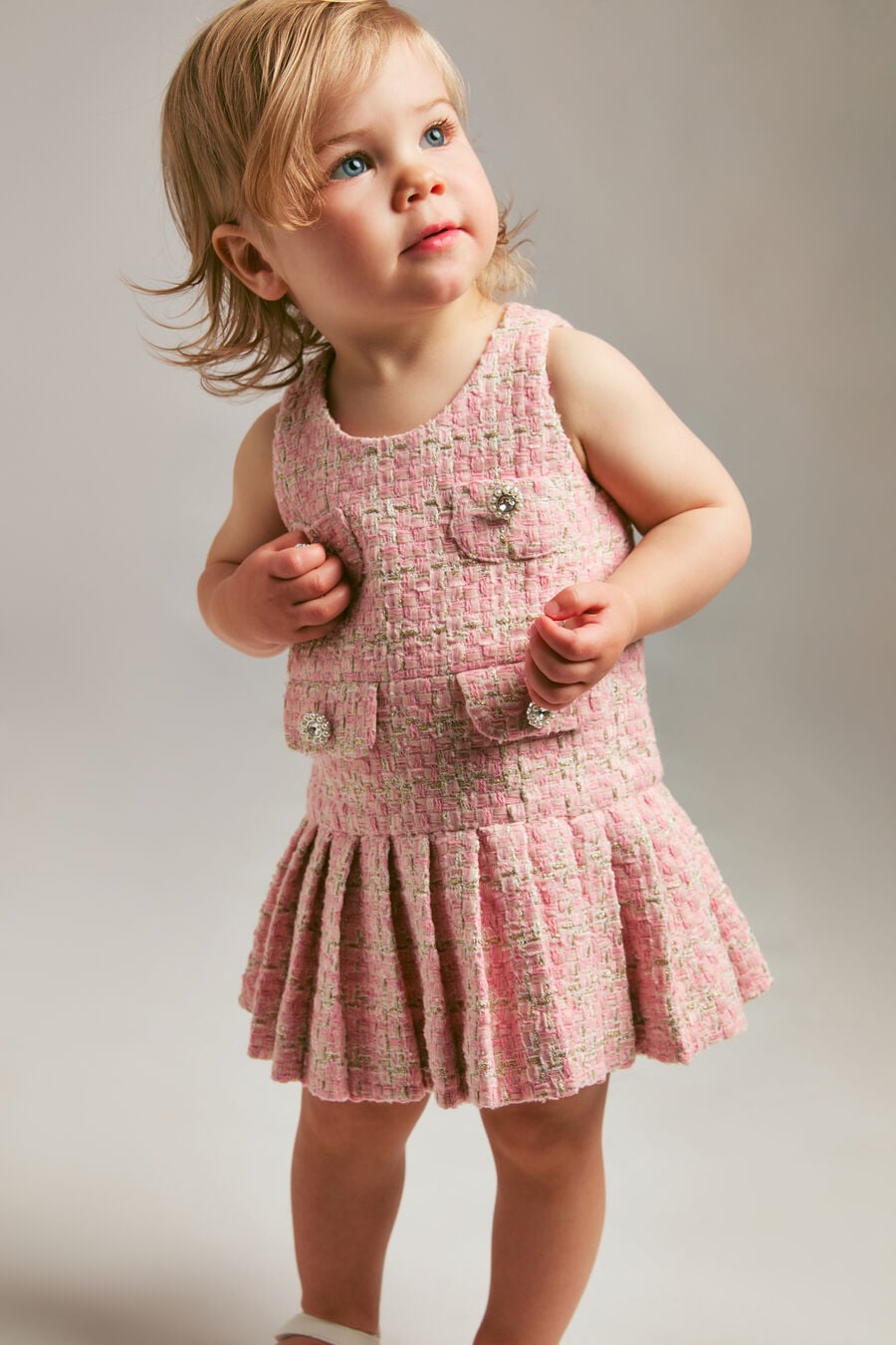 Baby Girl Riley Boucle Dress