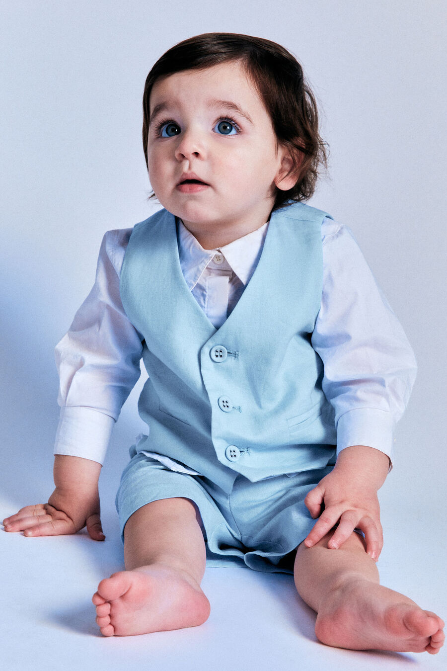 CHARLES SHORT in colour BLUE BAY