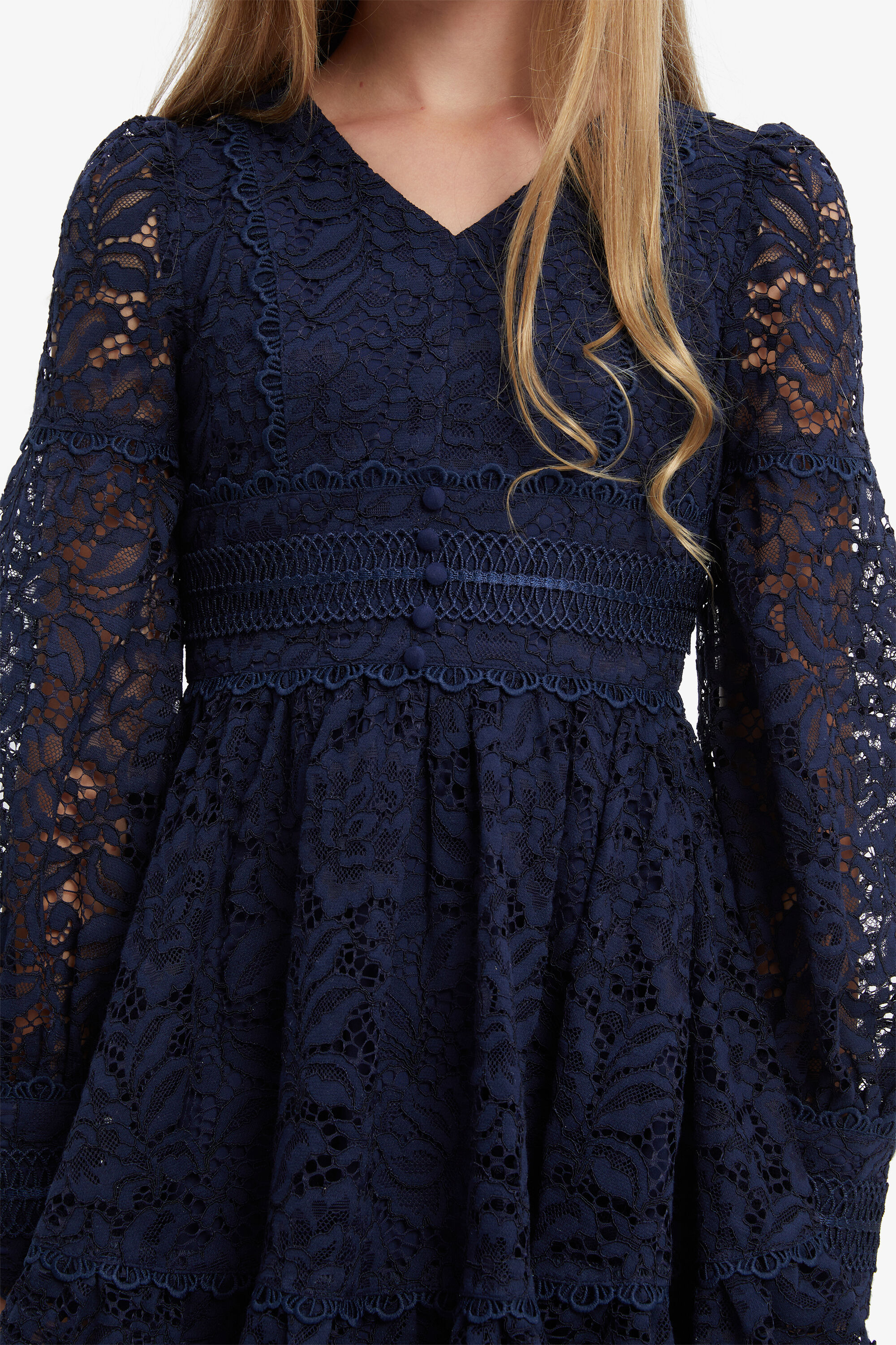 Bardot junior navy dress online