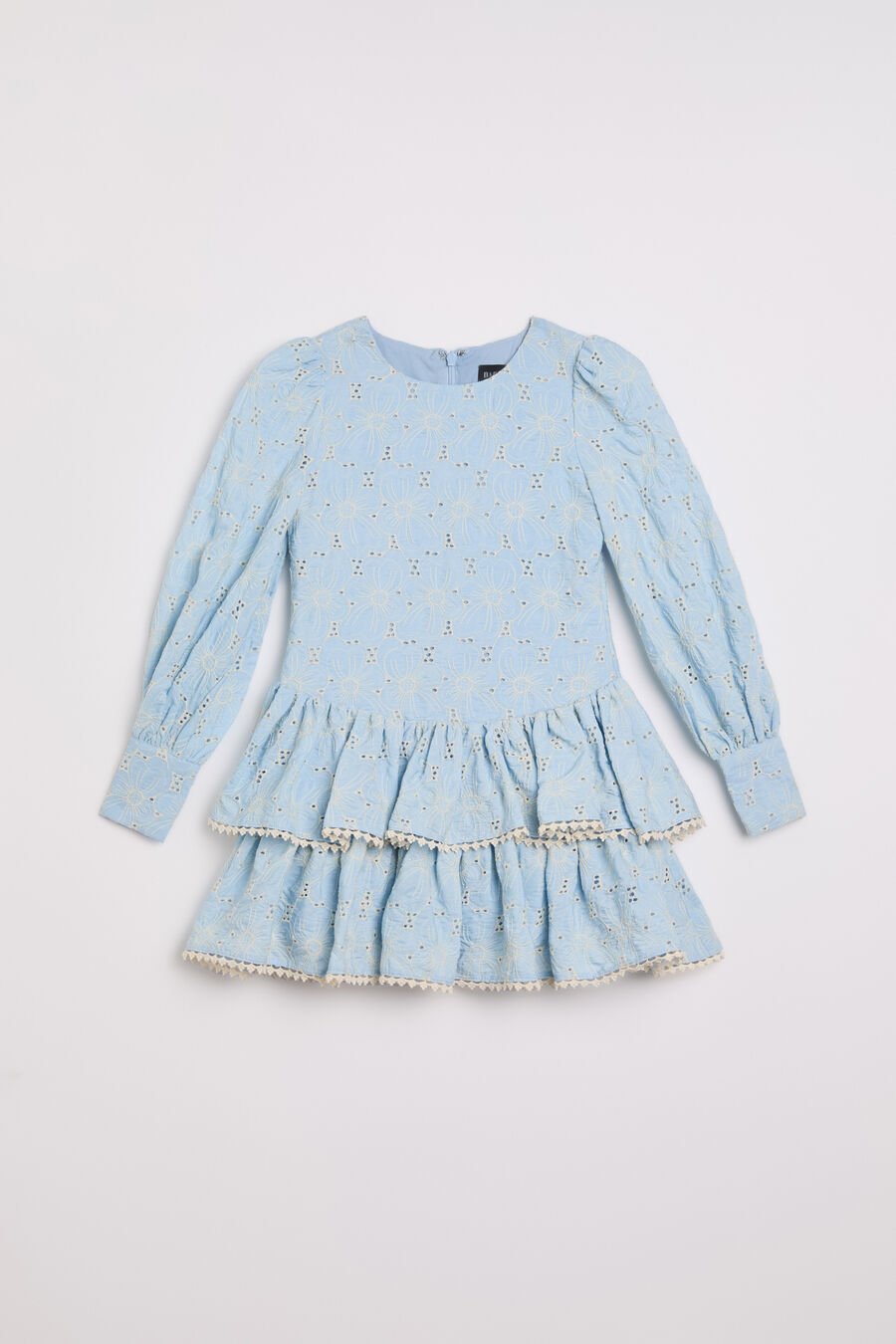 CAMILLE MINI DRESS in colour WASHED BLU