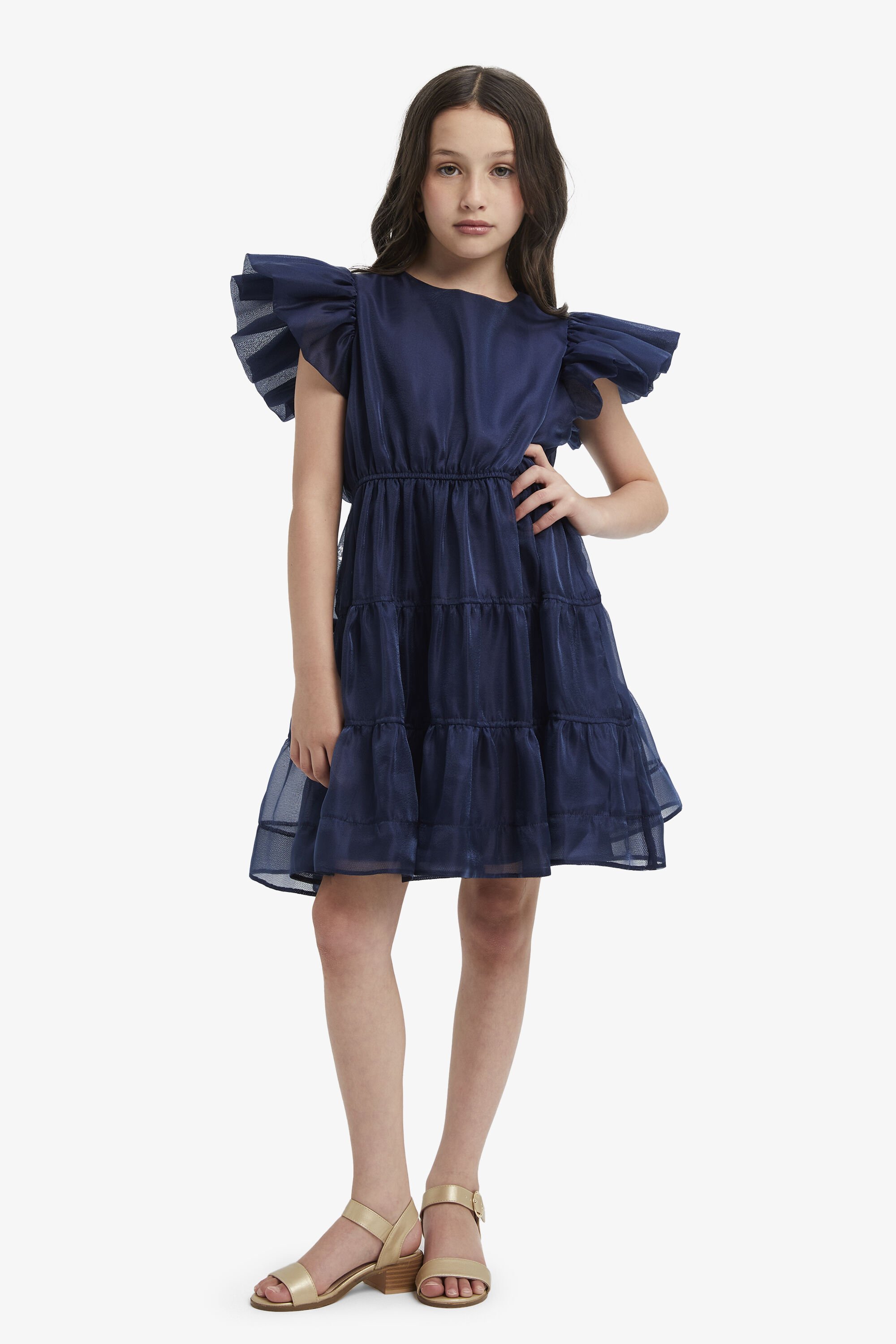 Bardot junior navy dress online