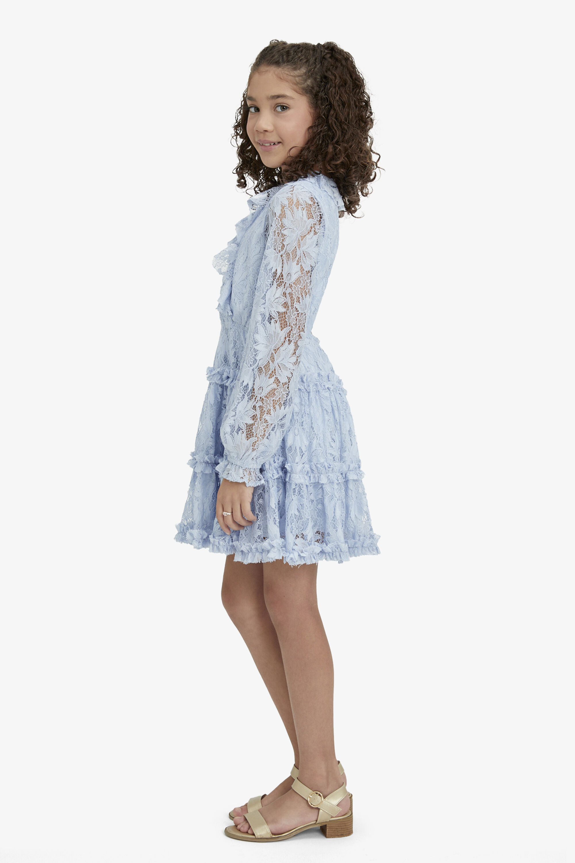 Girls Magnolia Lace Dress