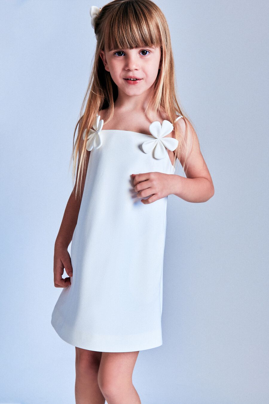 CLIO MINI DRESS in colour ORCHIDWHT