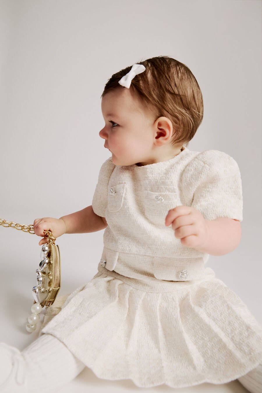Baby Renee Boucle Dress