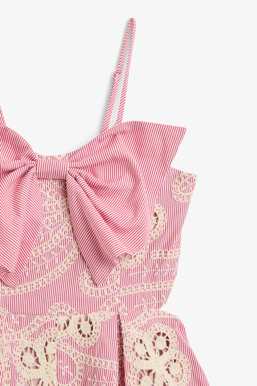 Girls Vieda Bow Front Playsuit