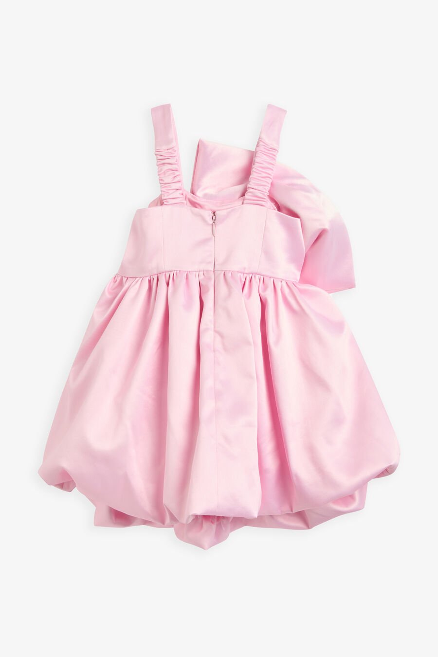 RAE BUBBLE MINI DRESS in colour PINK ICING