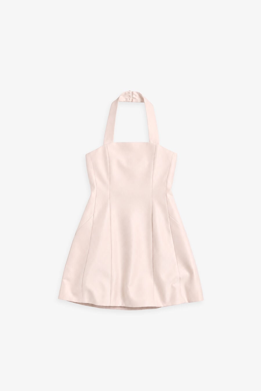 Girls Amina Satin Halter Dress