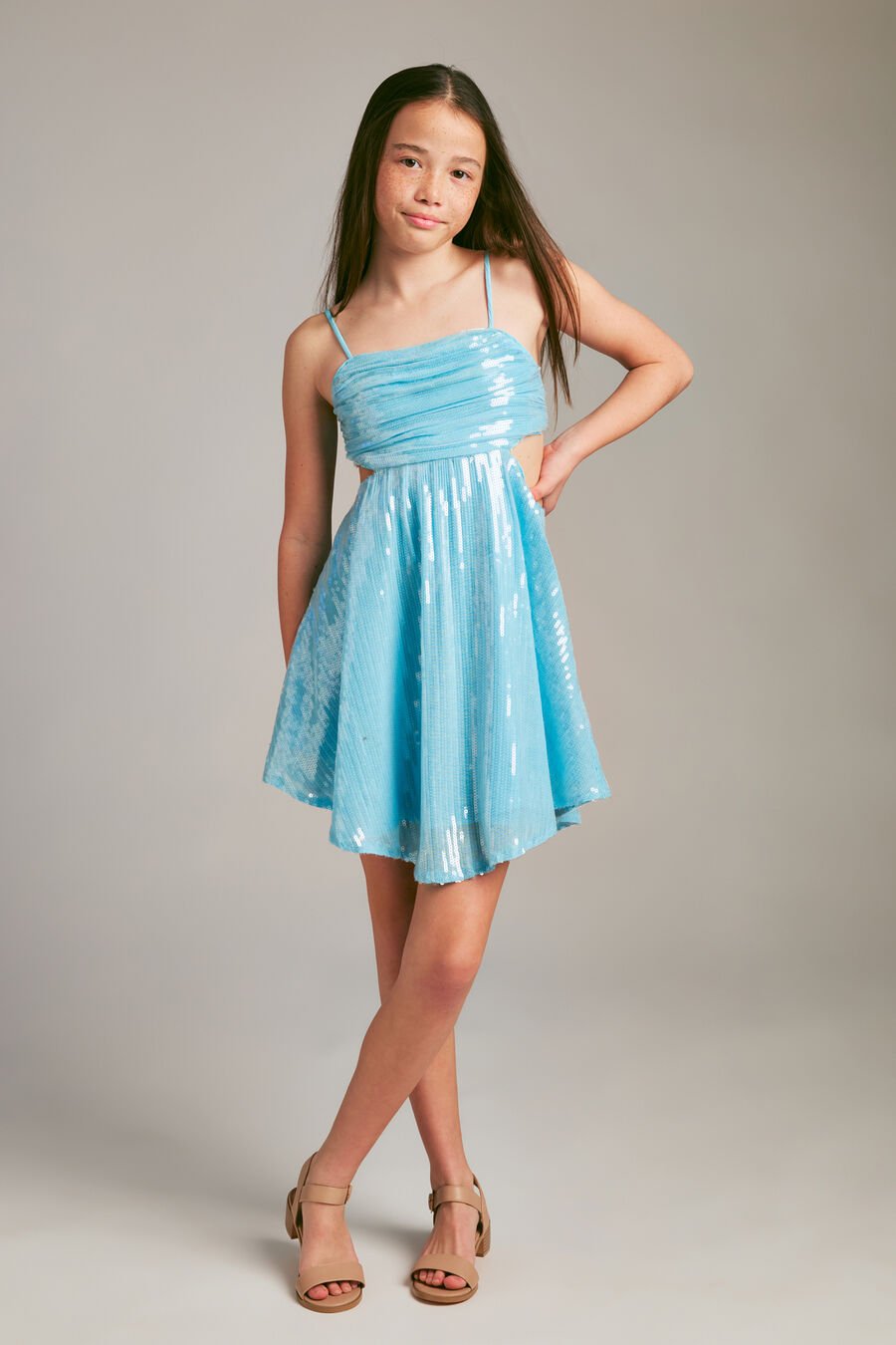 Girls Zarela Sequin Dress