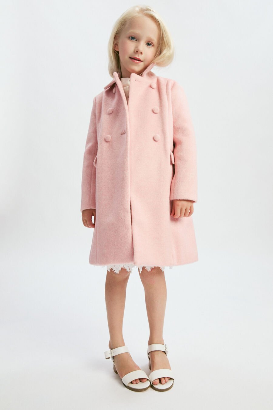 Girls Leah Wool Coat