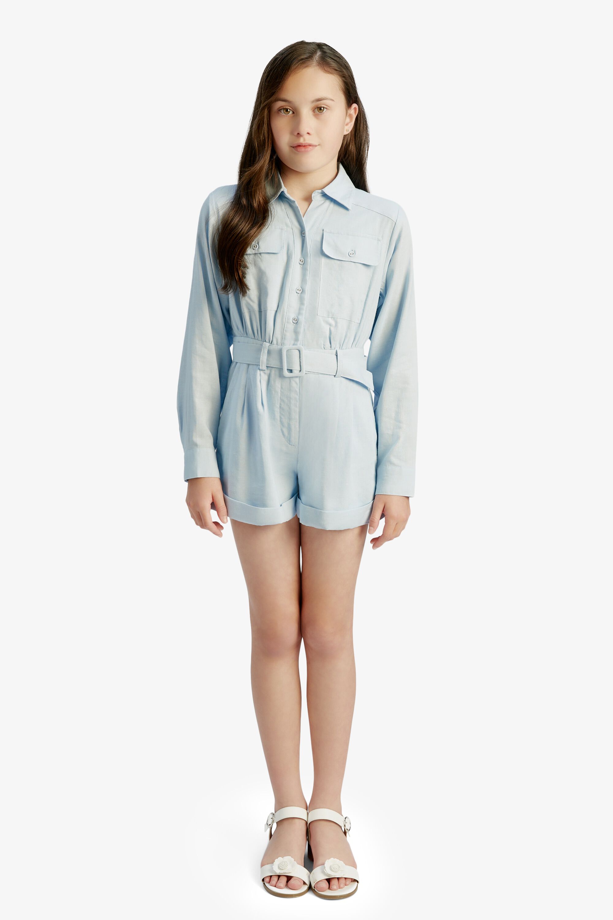Girls bardot jumpsuit sales
