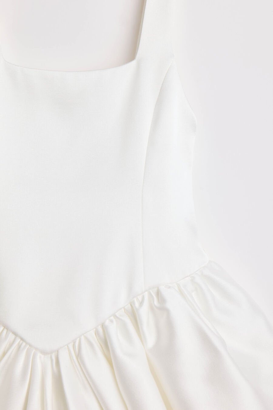 AVA MINI DRESS in colour Orchid White
