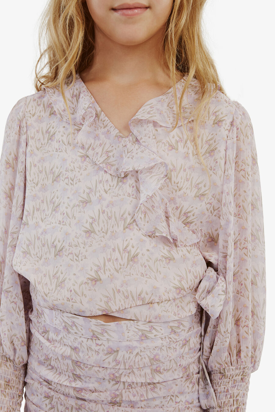 Girls Georgie Floral Top