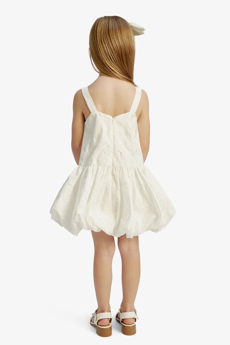 ELIANNA MINI DRESS in colour WHITE