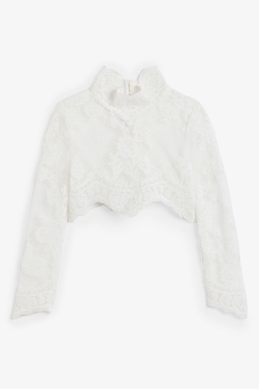 FLEURINE LACE TOP in colour White