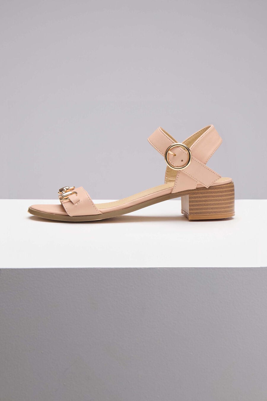 Girls Horsebit Heel