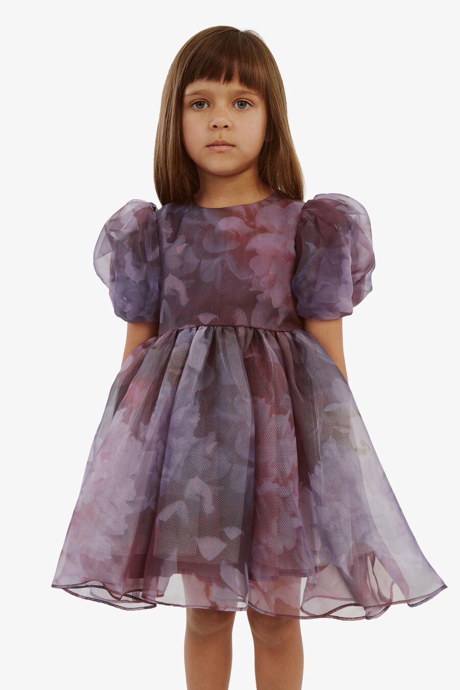 JULIET FLORAL MINI DRESS in colour MOOD BLOOM