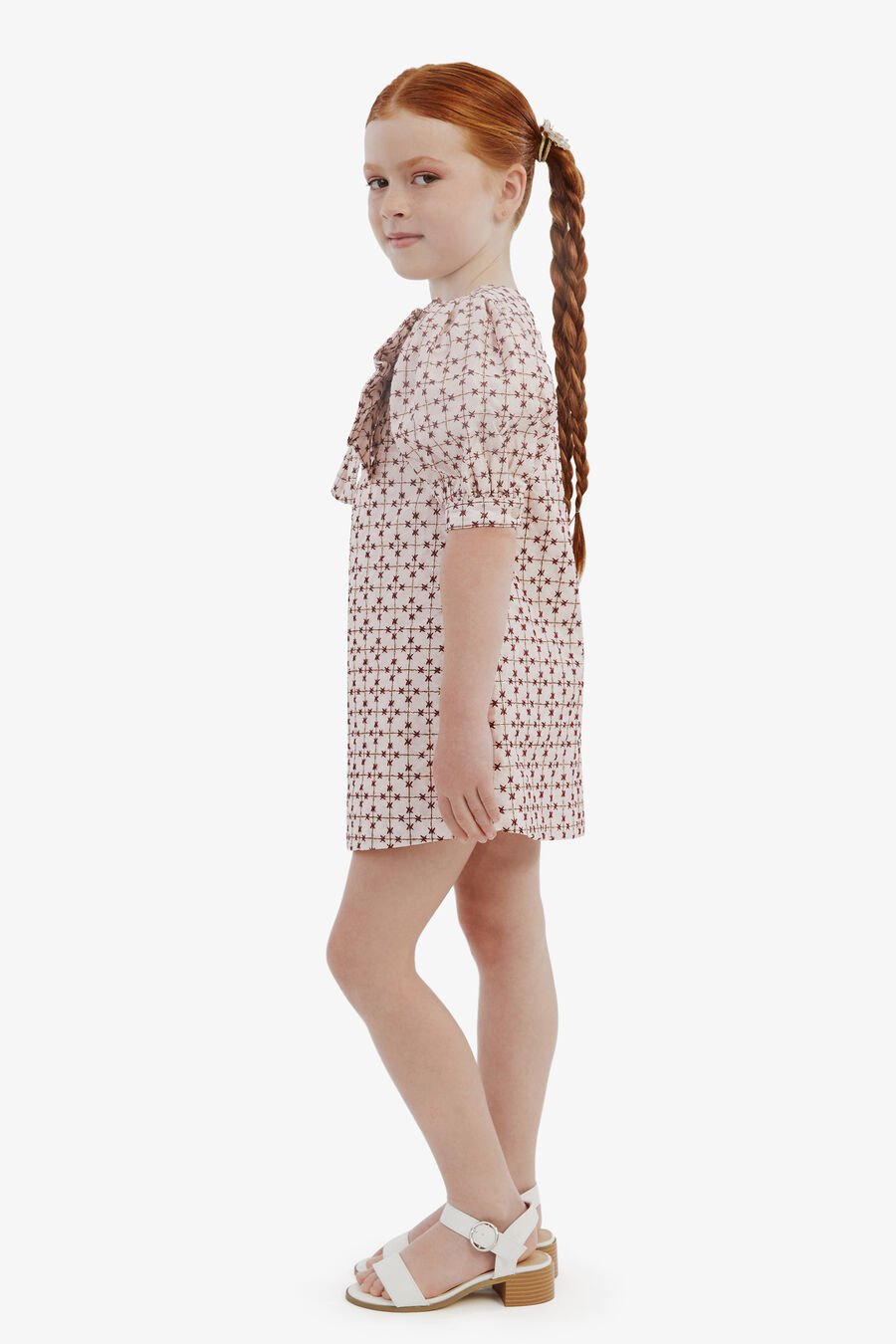 NOVELLA MINI DRESS in colour BEIGE STAR