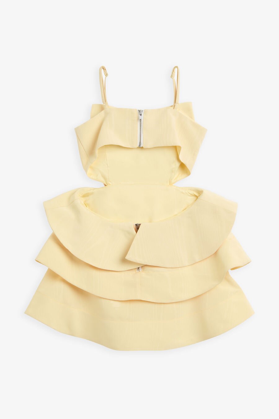 TULIP BOW DRESS in colour LEMON