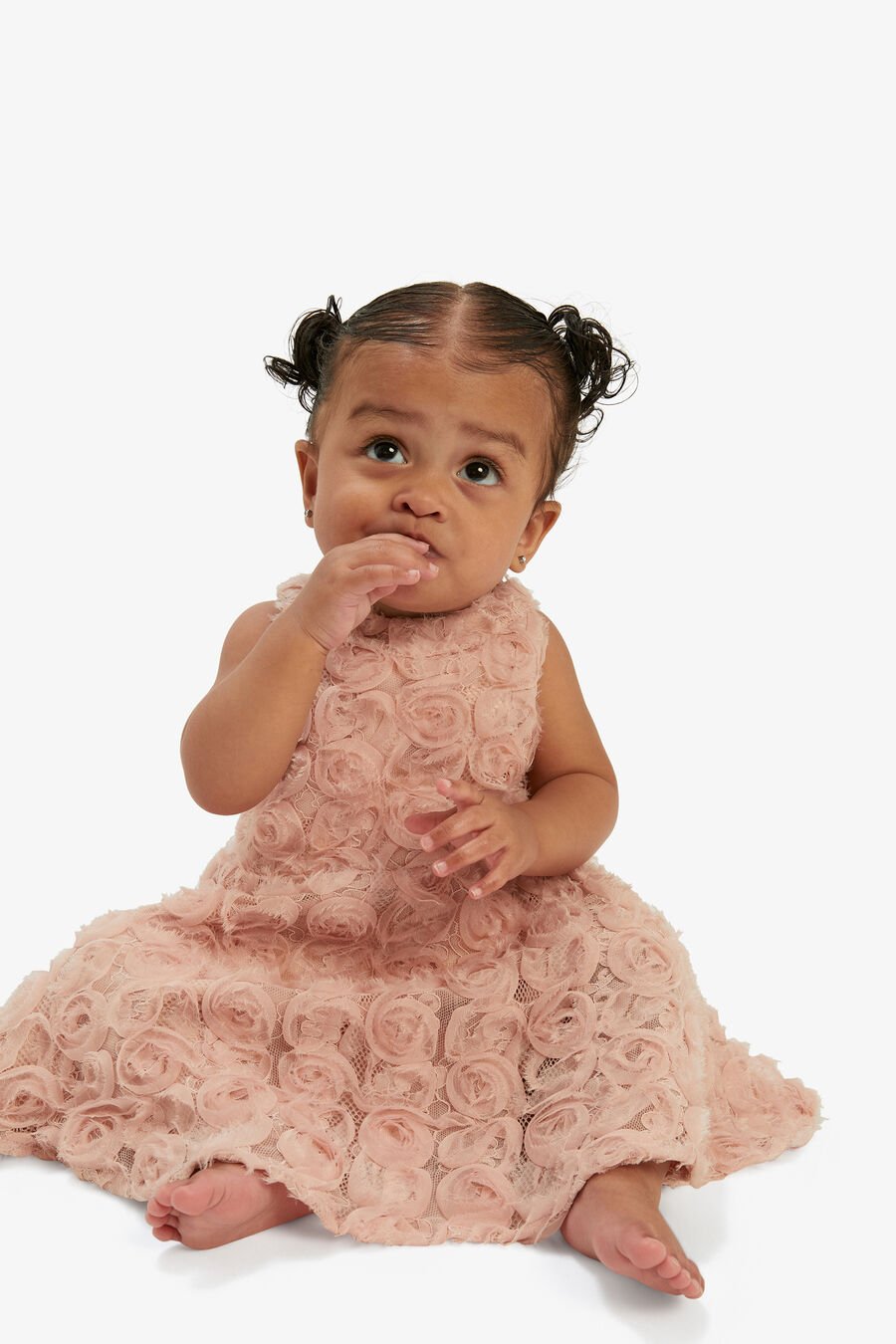 Baby Girl Lizelle Rosette Dress