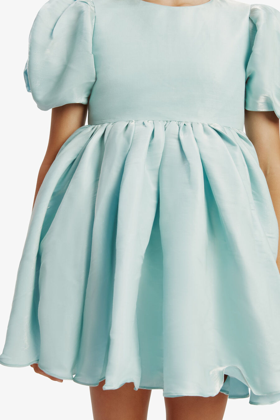 JULIET MINI DRESS in colour BIJOU BLUE