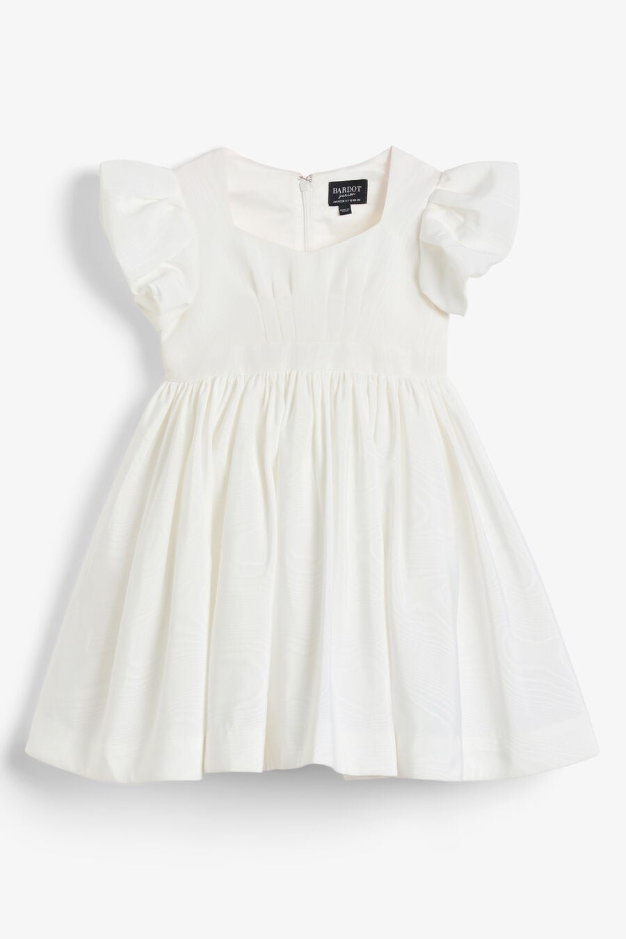 HARRIET TAFETTA DRESS in colour ORCHID WHT