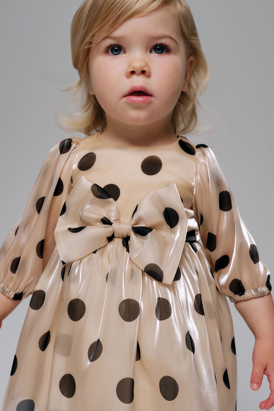 Baby Girl Wednesday Organza Spot Dress