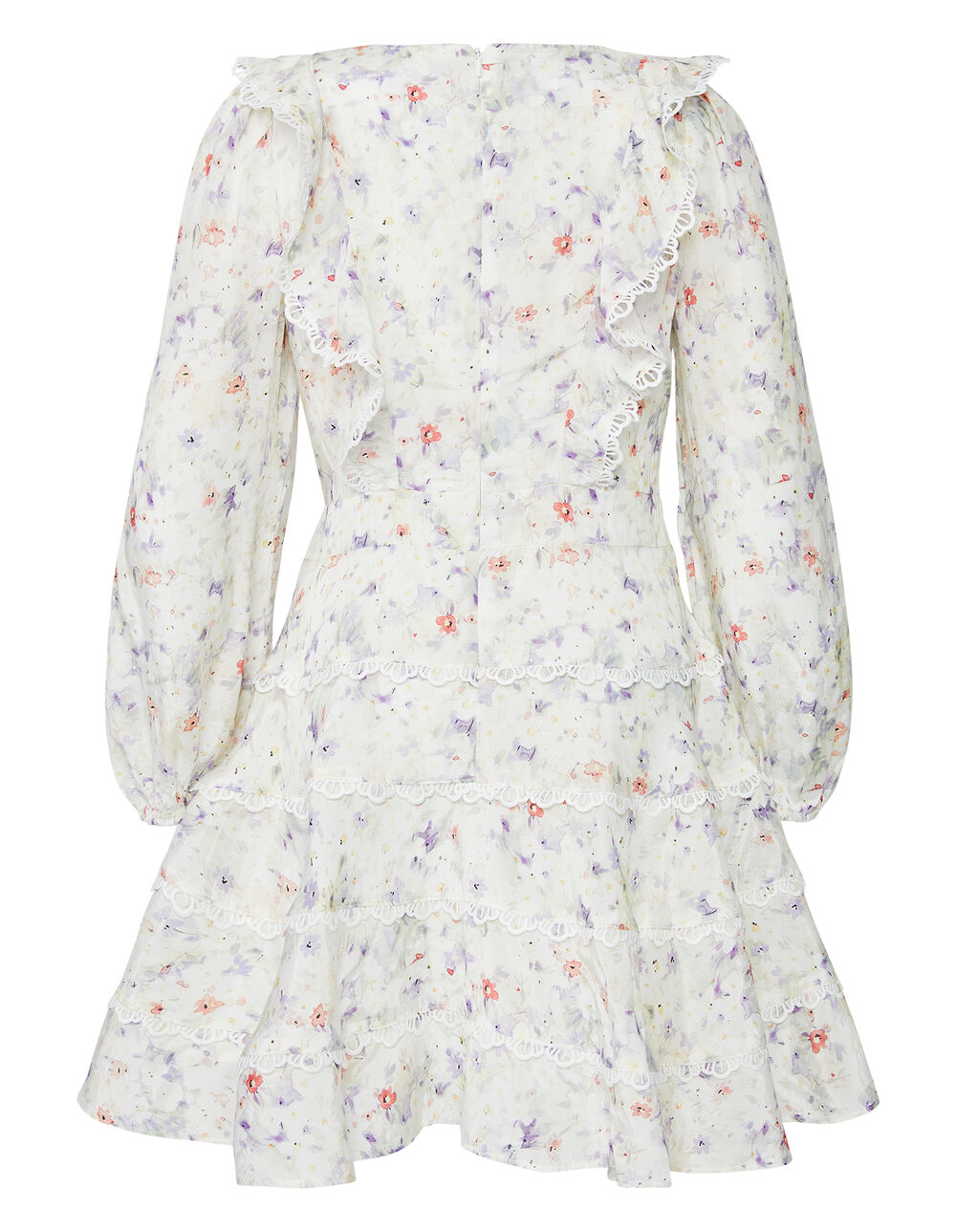 girls sadie summer floral dress in colour YELLOW IRIS