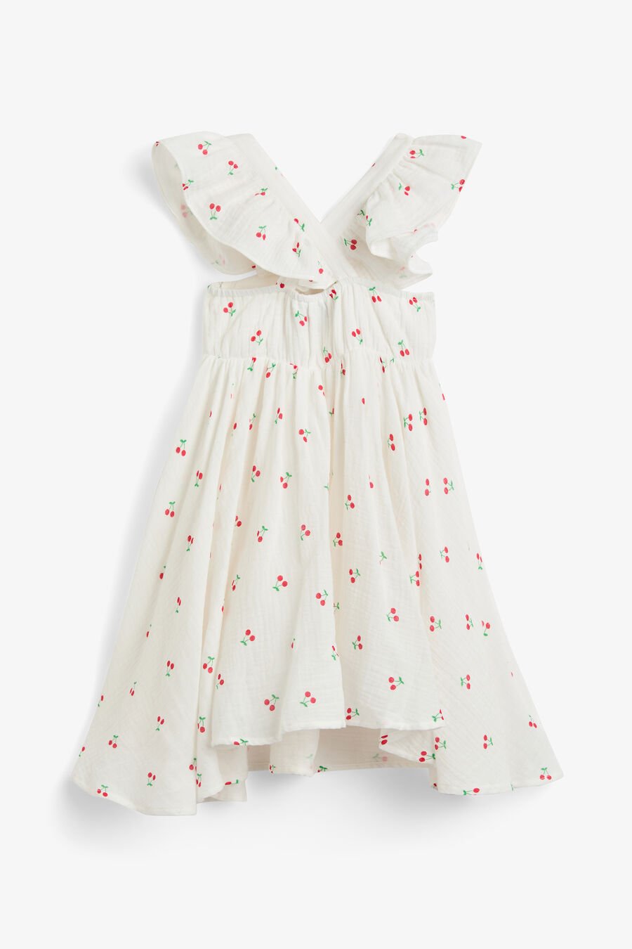 CLEA CHERRY MINI DRESS in colour Orchid White