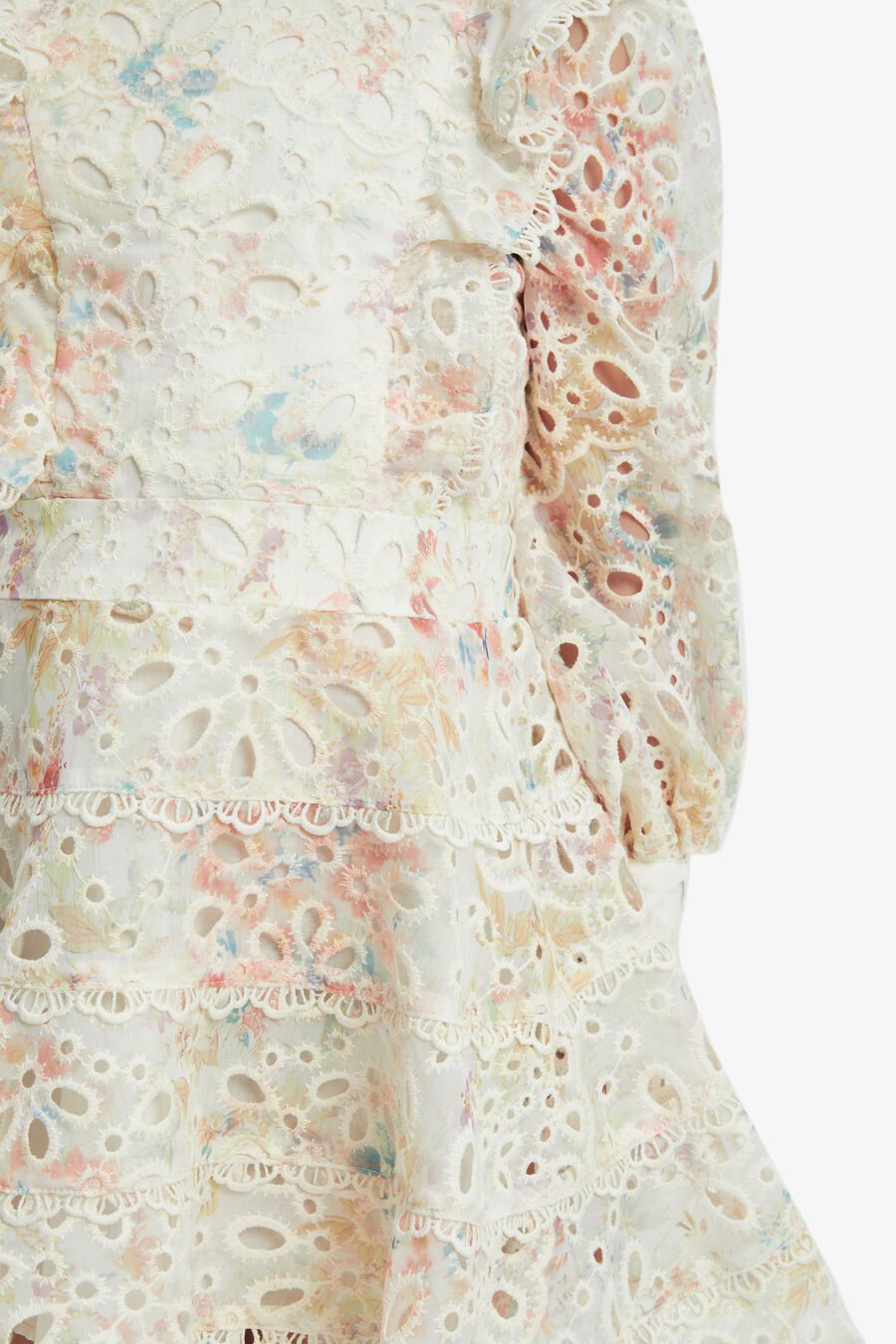 MILEY MINI DRESS in colour GARDEN FL