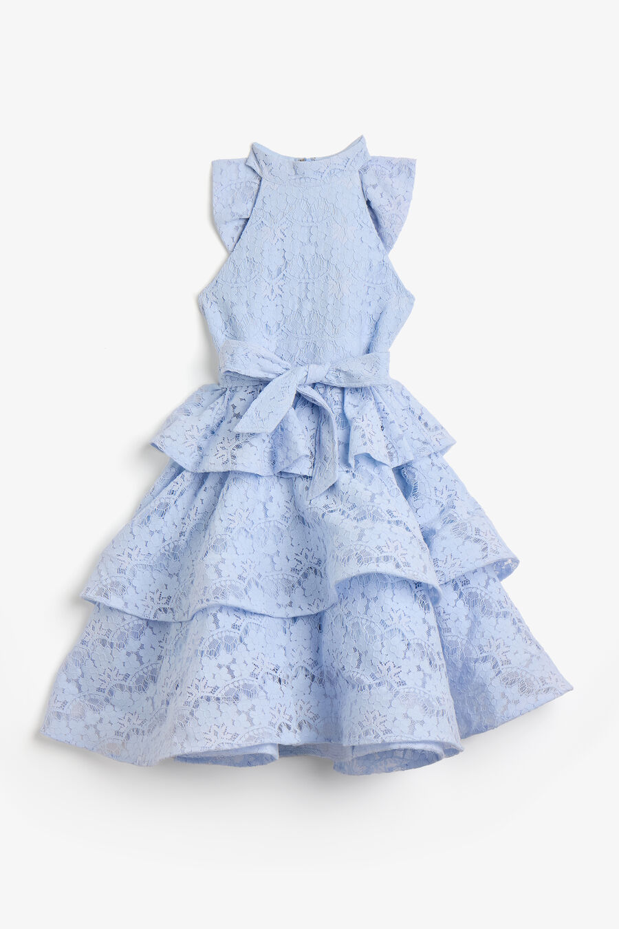 Girls Suki Halter Lace Dress