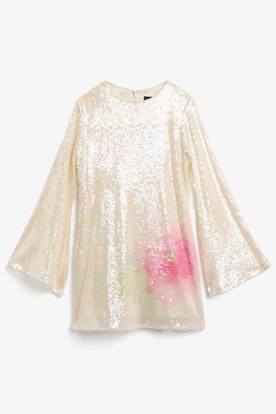 FLORA SEQUIN DRESS in colour Pink Floral