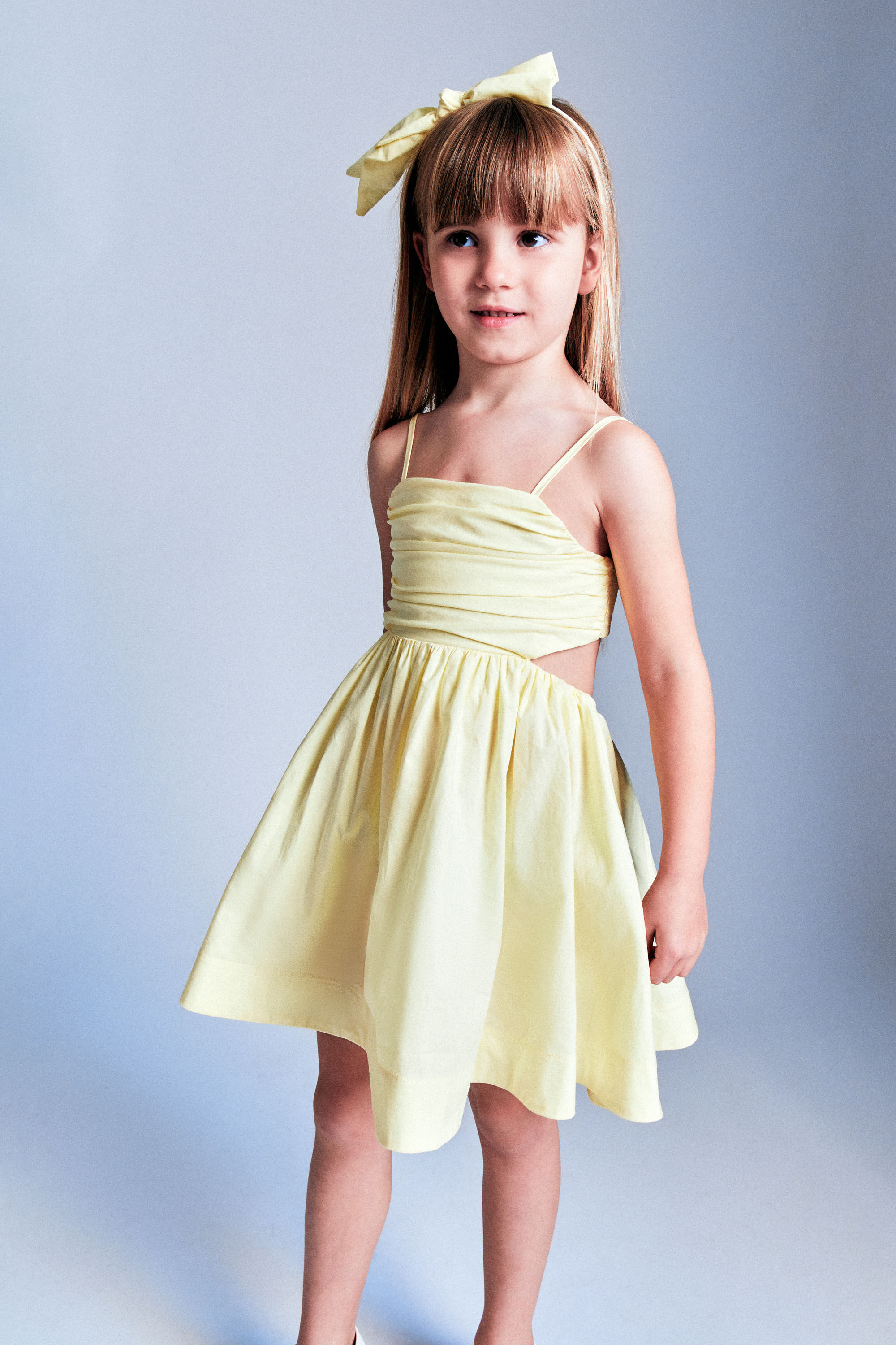FBZ Girls Sorrento Lemon Dress