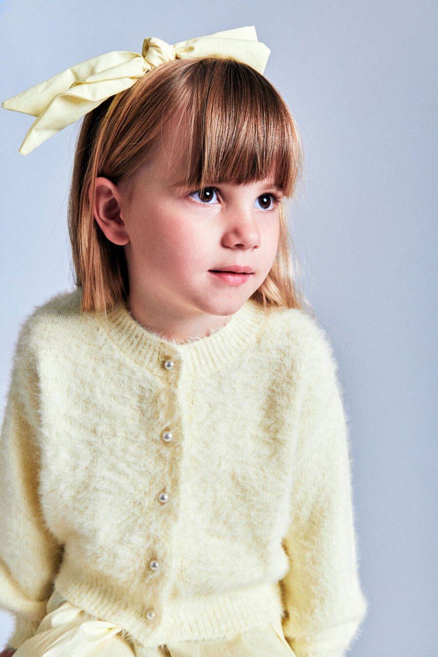 Girls Bell Sleeve Cardi