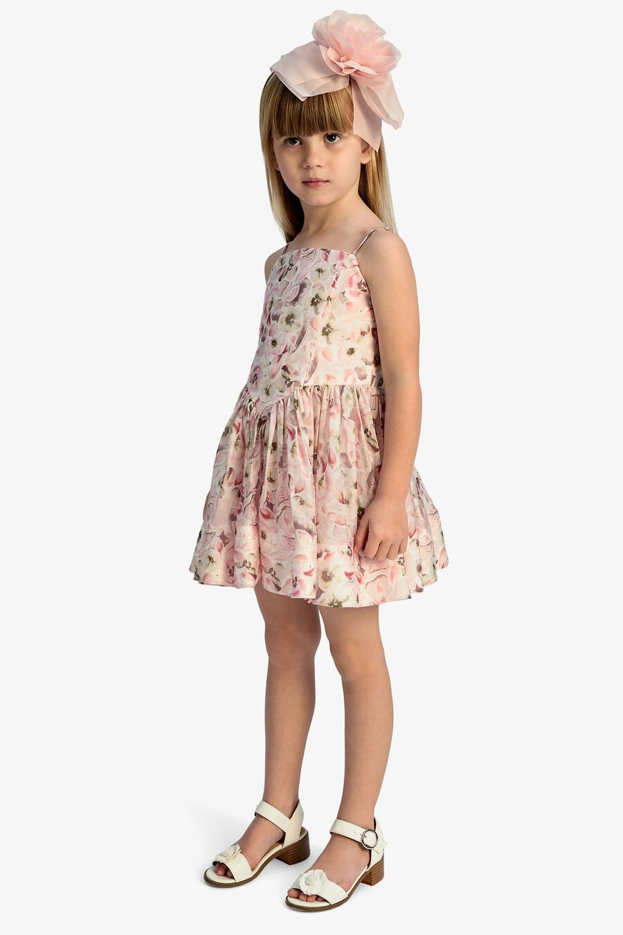 MARABELLA MINI DRESS in colour PINK FLORA